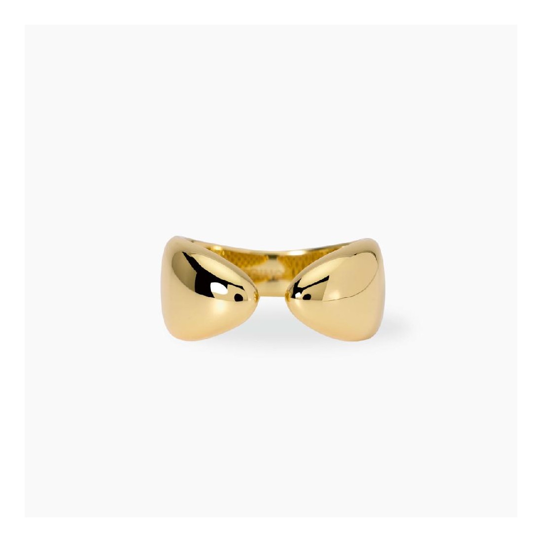 MABINA 523463 - Anello in argento 925/°°° placcato oro 18Kt