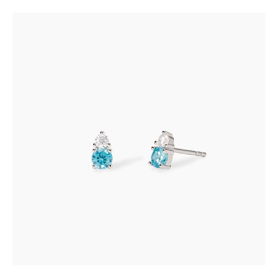 MABINA 563882 - Orecchini in argento 925/°°° glass e zirconi