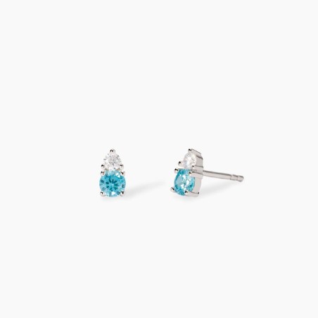 MABINA 563882 - Orecchini in argento 925/°°° glass e zirconi