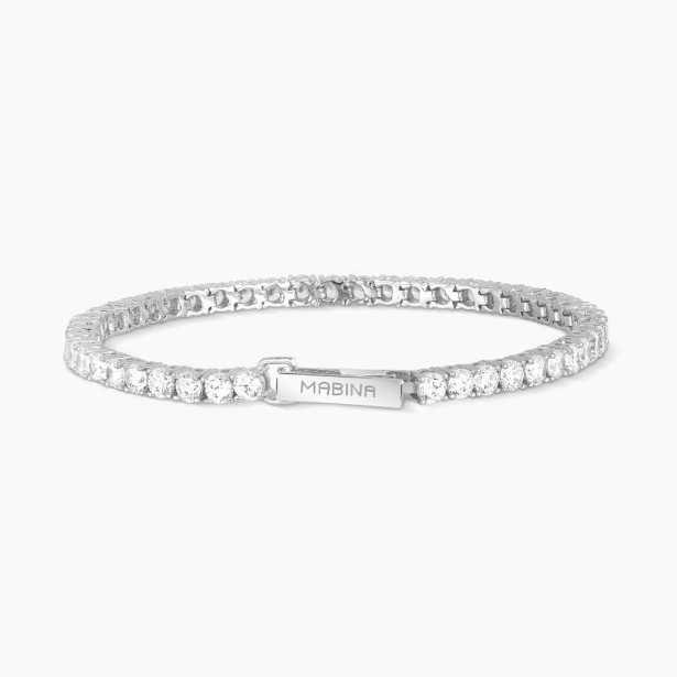 MABINA 533019-17 - Bracciale in argento 925/°°° e zirconi