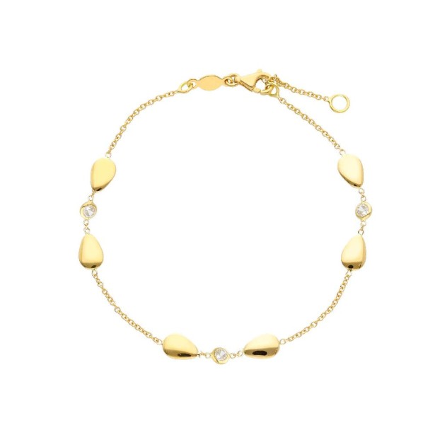 Bracciale in oro giallo 750/°°°