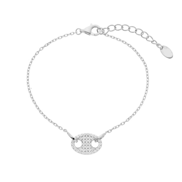 Bracciale in argento 925/ooo e zirconia cubica