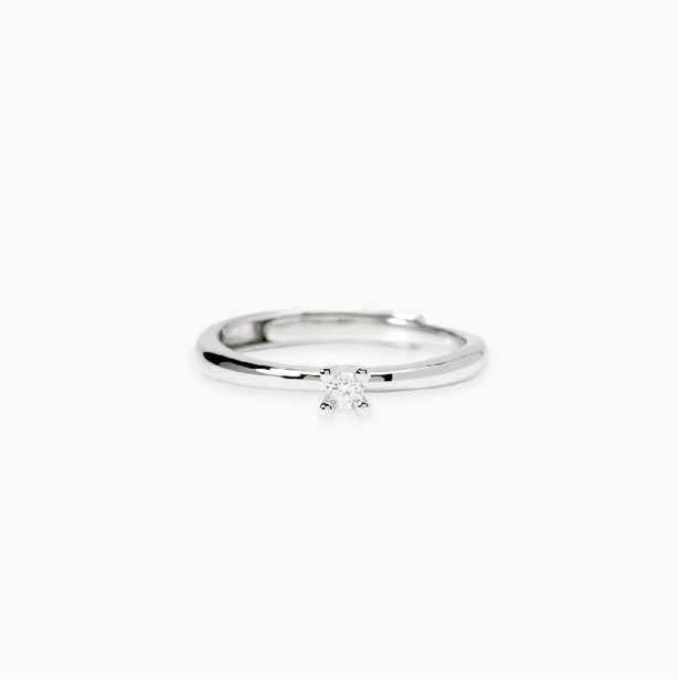 MABINA 523470 - Anello in argento 925/°°° e diamante lab-grown