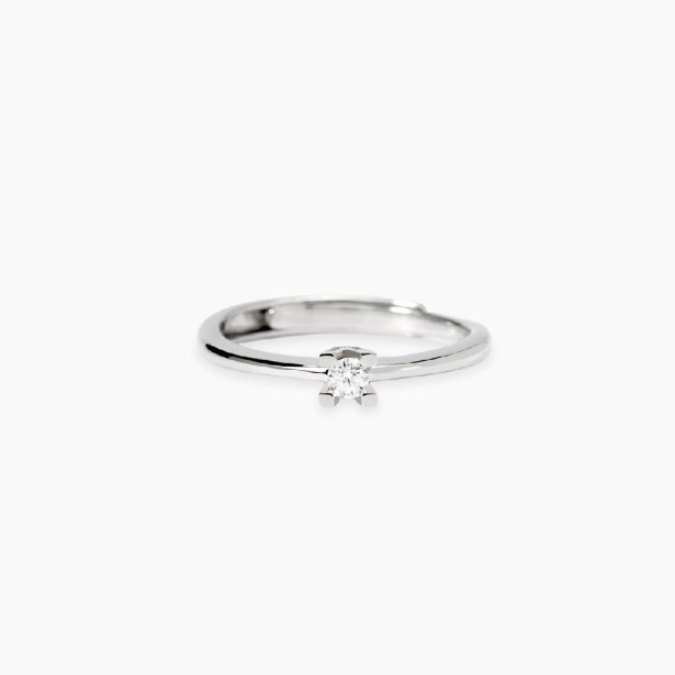 MABINA 523471 - Anello in argento 925/°°° e diamante lab-grown