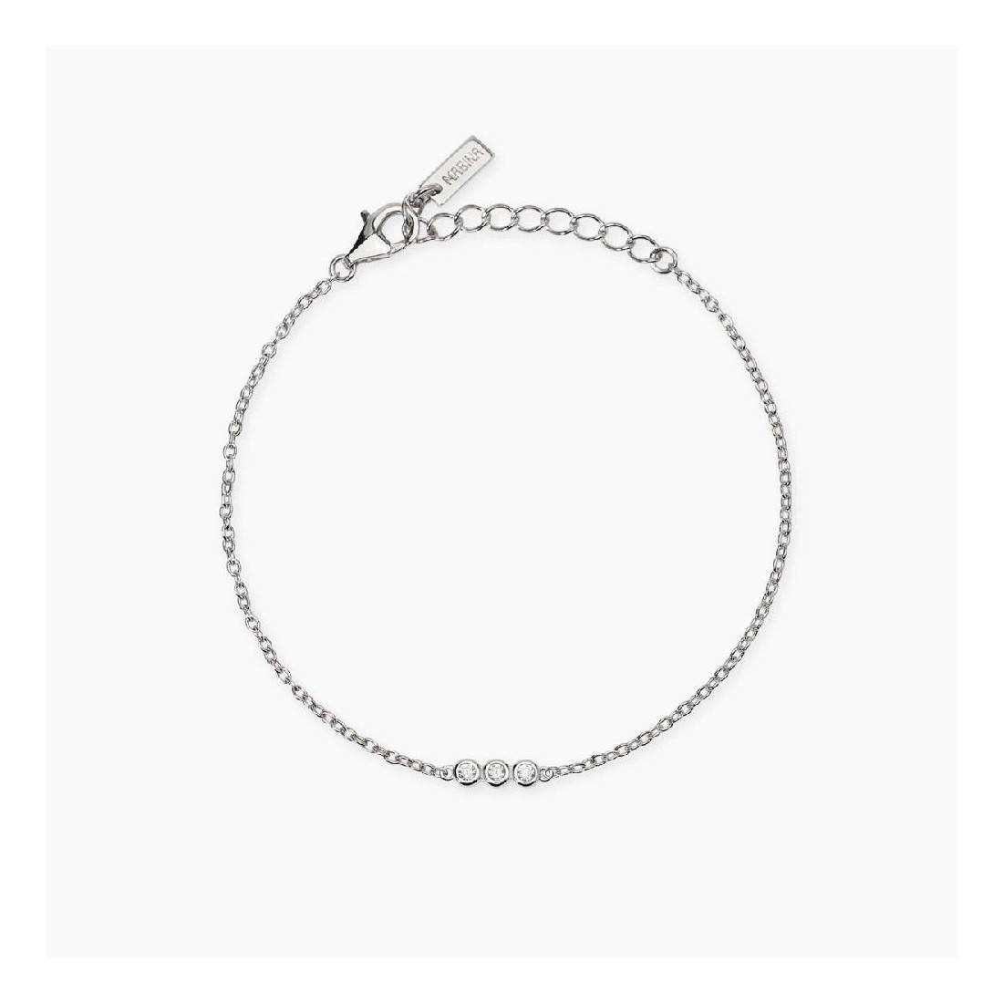 MABINA 534073 - Bracciale in argento 925/°°°  e diamanti lab-grown