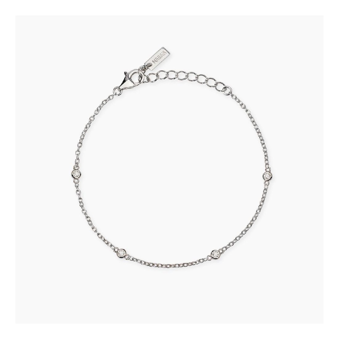 MABINA 534075 - Bracciale in argento 925/°°°  e diamanti lab-grown