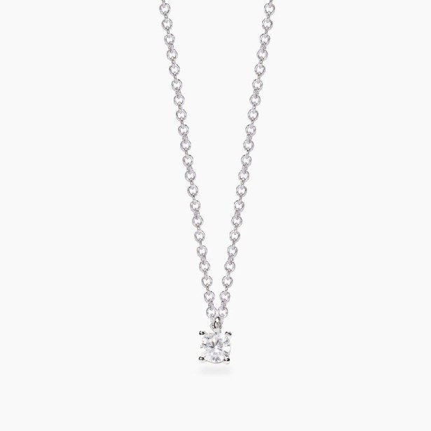 MABINA 553803  - Girocollo in argento 925/°°°  e diamanti lab-grown