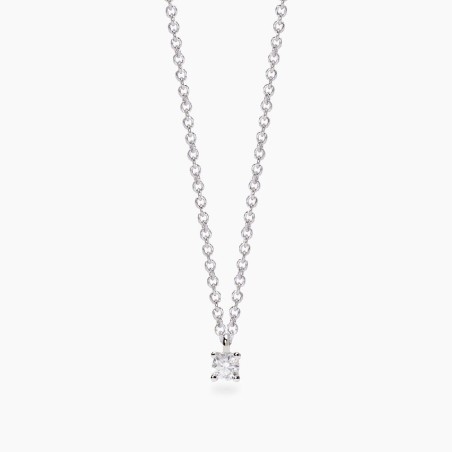 MABINA 553804 - Girocollo in argento 925/°°°  e diamanti lab-grown