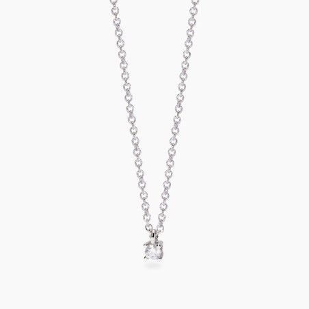 MABINA 553805 - Girocollo in argento 925/°°°  e diamanti lab-grown
