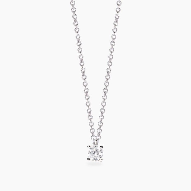 MABINA 553816 - Girocollo in argento 925/°°°  e diamanti lab-grown