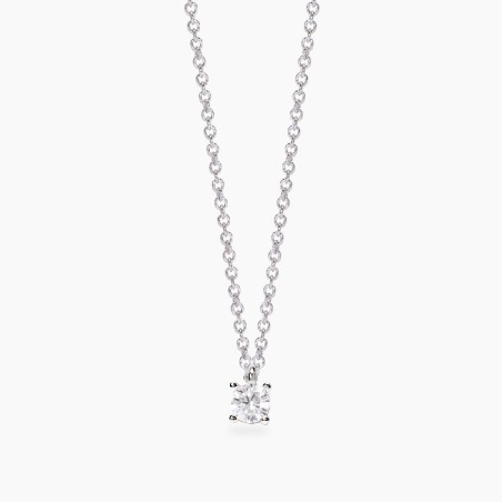 MABINA 553816 - Girocollo in argento 925/°°°  e diamanti lab-grown