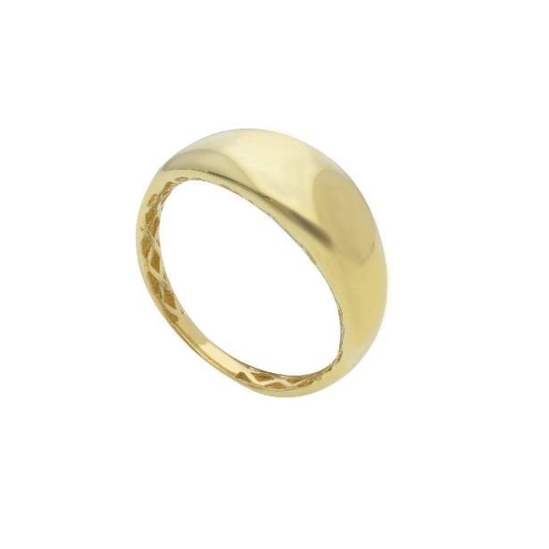 Anello fascia in oro giallo 375/ooo
