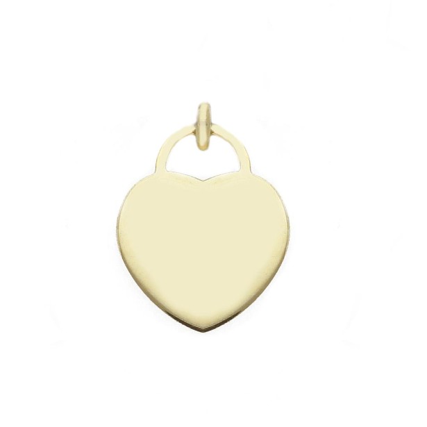 Ciondolo in oro giallo 375/°°° a cuore