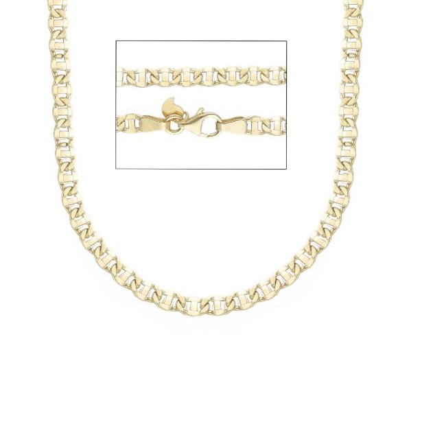 Catena traversino in oro giallo 375/ooo