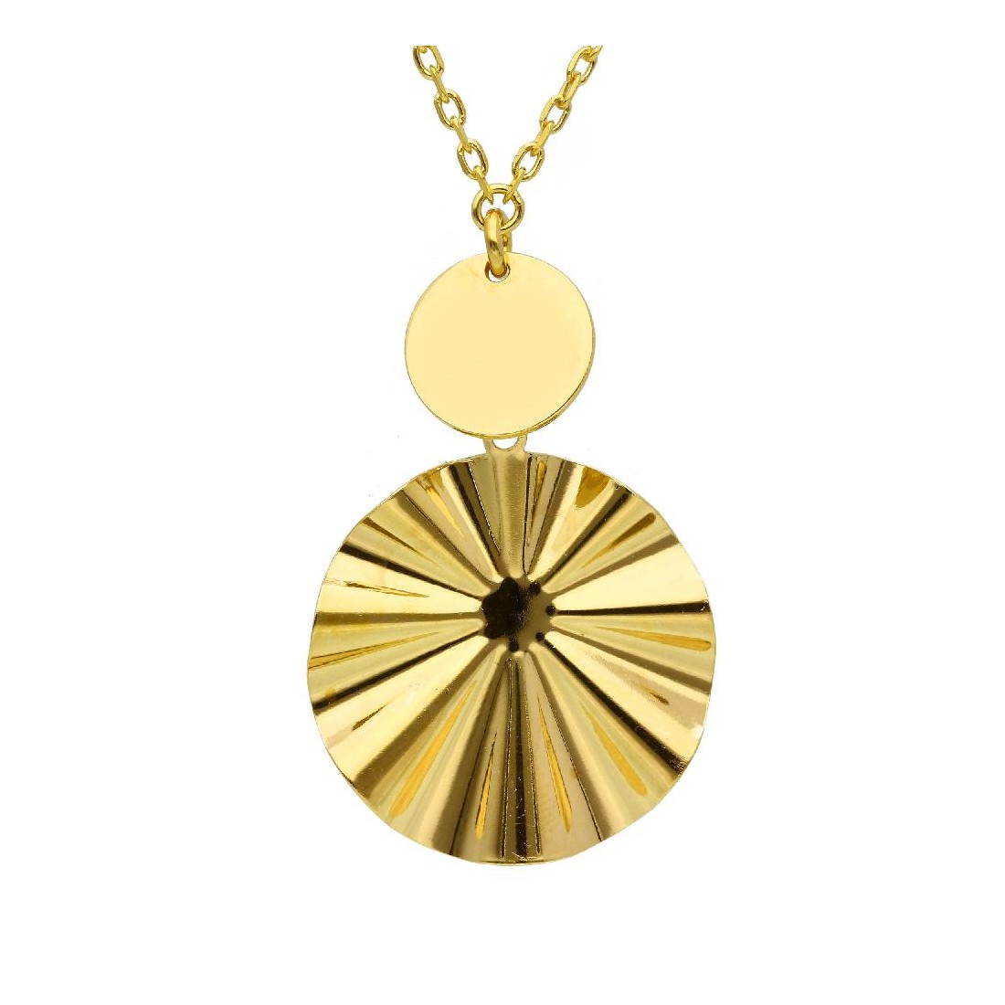 Girocollo in argento dorato 925/ooo