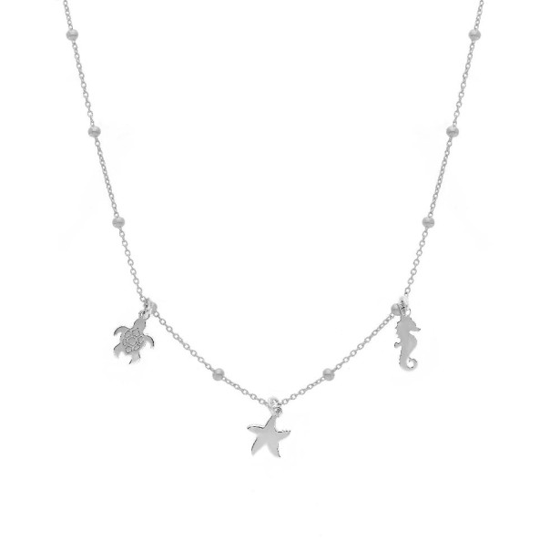 Girocollo in argento 925/ooo con charms