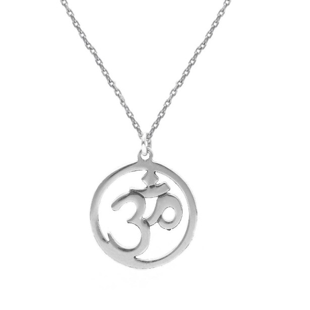 Girocollo in argento 925/ooo con ohm