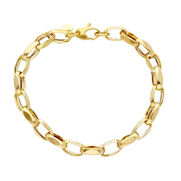 Bracciale rolò in oro giallo 750/ooo