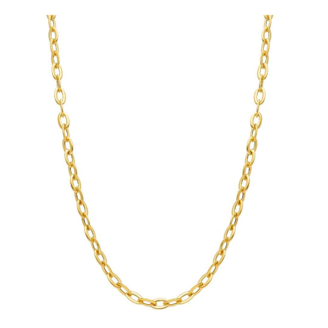 Girocollo rolò in oro giallo 750/°°°