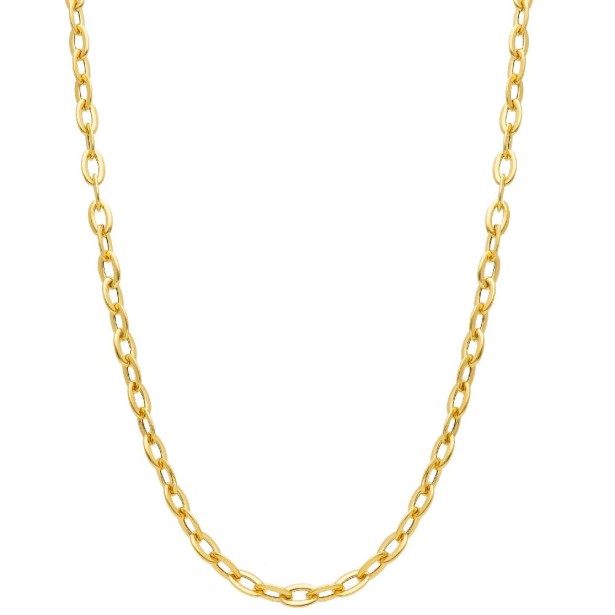 Girocollo rolò in oro giallo 750/°°°