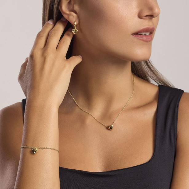 MABINA 533949 - Bracciale in argento 925/°°° placcato oro 18Kt