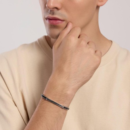 MABINA 533970 - Bracciale in argento 925/°°° ceramica e zirconi