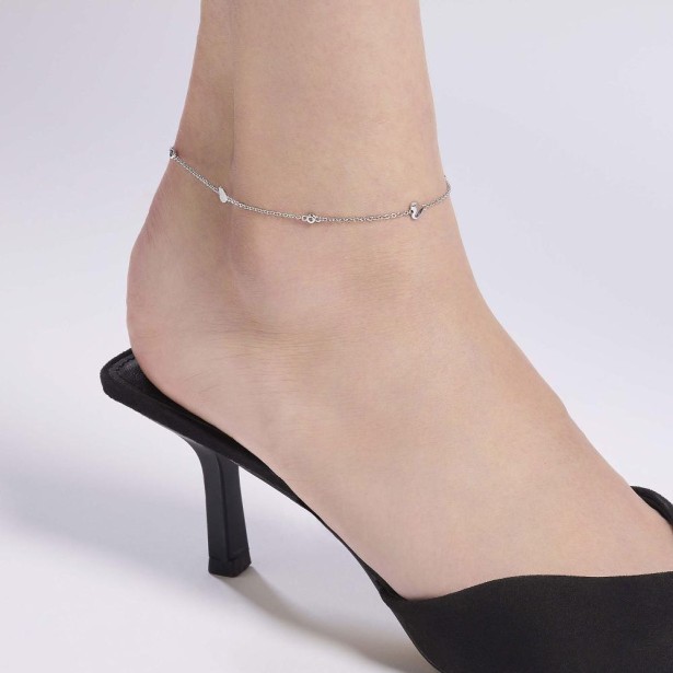 MABINA 534065 - Cavigliera in argento 925/°°° zirconi