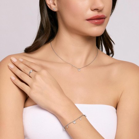 MABINA 553530 - Girocollo in argento 925/°°° e zirconi