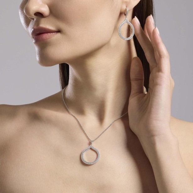 MABINA 553783 - Girocollo in argento 925/°°° zirconi