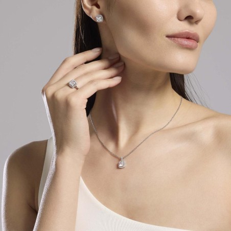 MABINA 553785 - Girocollo in argento 925/°°° e zirconi