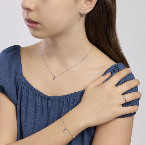 MABINA 563769 - Orecchini in argento 925/°°° e zirconi