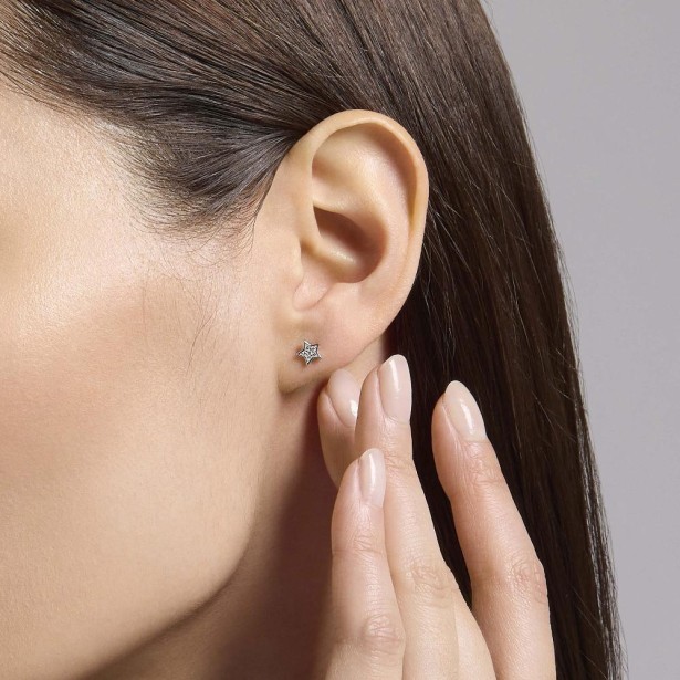 MABINA 563876 - Orecchini in argento 925/ººº zirconi