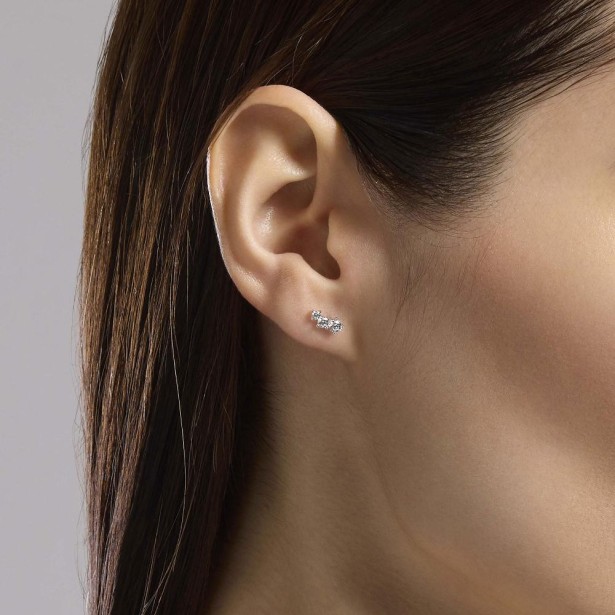 MABINA 563880 - Orecchini in argento 925/°°° zirconi