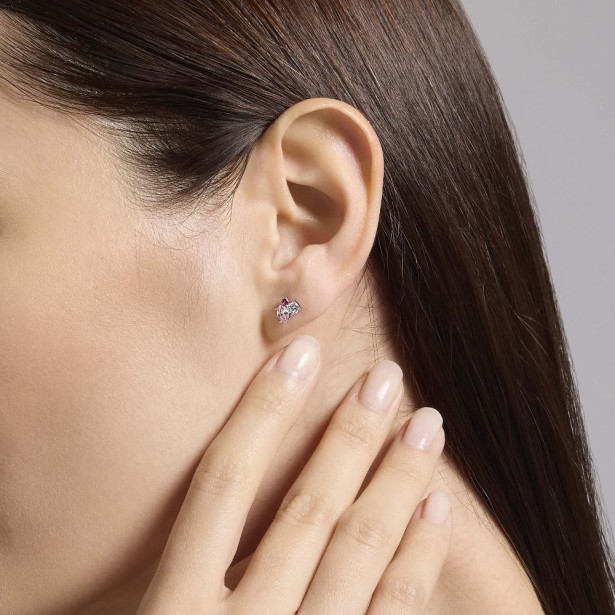 MABINA 563881 - Orecchini in argento 925/°°° glass  e zirconi