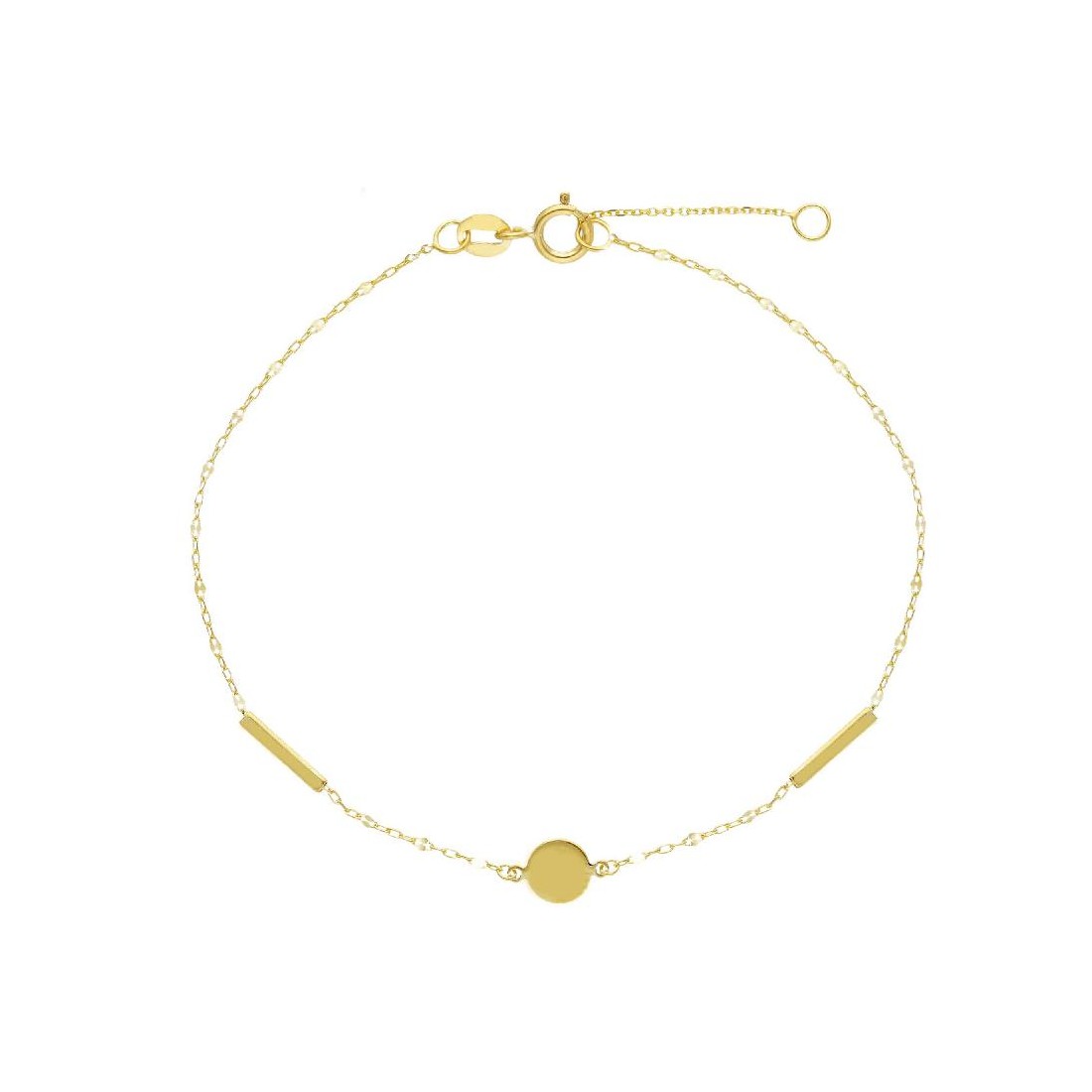 Bracciale in oro giallo 375/°°°