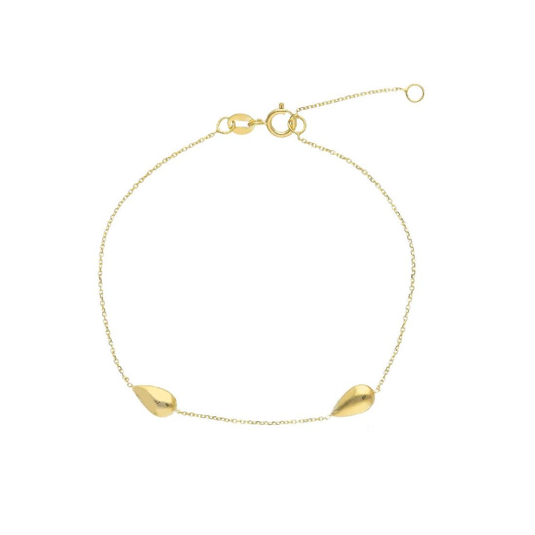 Bracciale in oro giallo 375/ooo