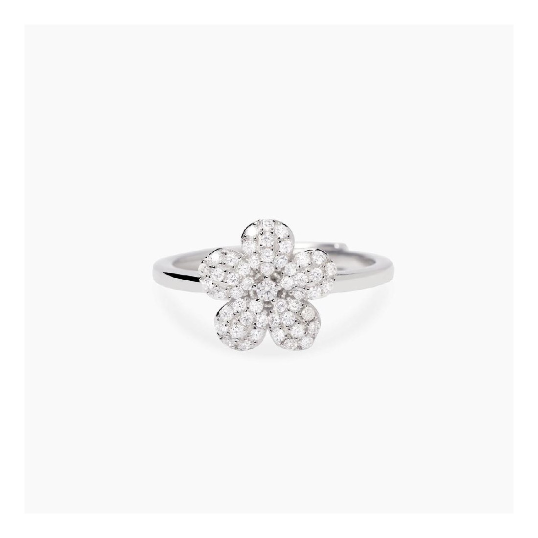 MABINA 523485 Anello in argento 925/°°° e zircone