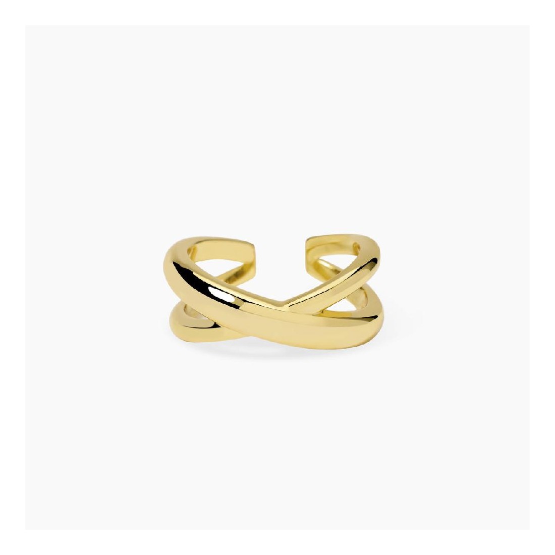 MABINA 523493 - Anello in argento 925/°°° placcato oro 18Kt