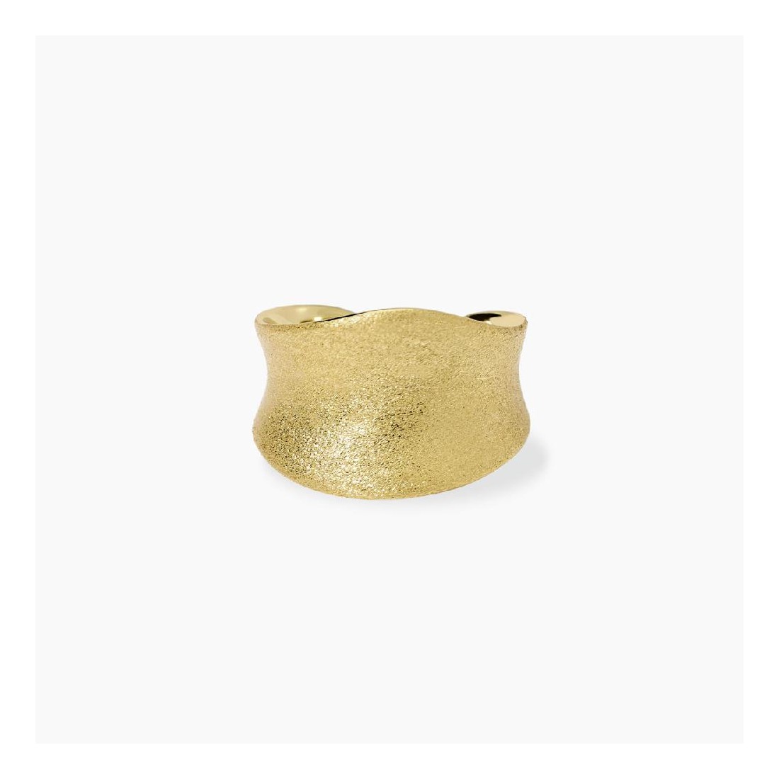 MABINA 523495 - Anello in argento 925/°°° placcato oro 18Kt