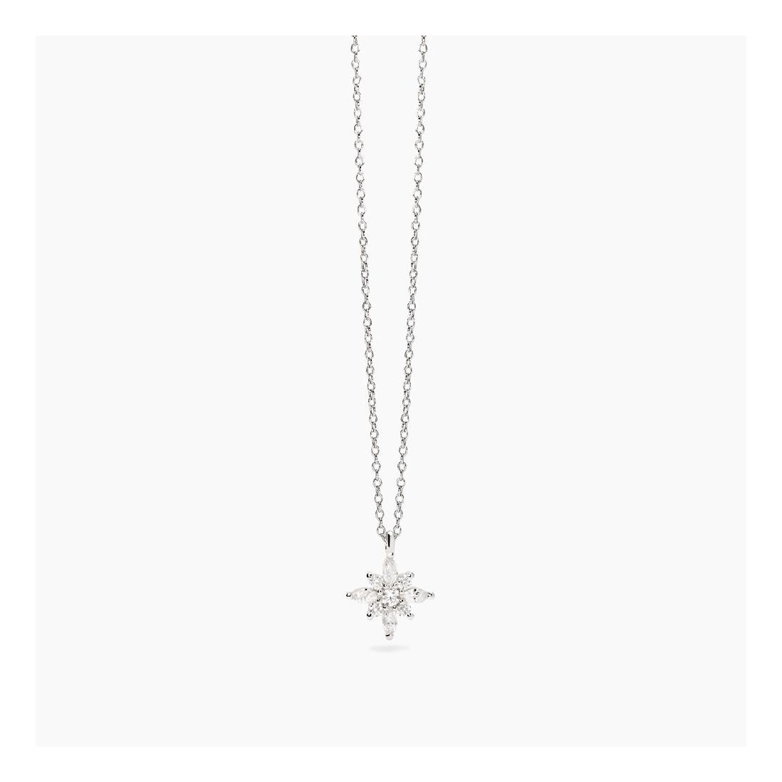 MABINA 553836 Girocollo con  in zirconi