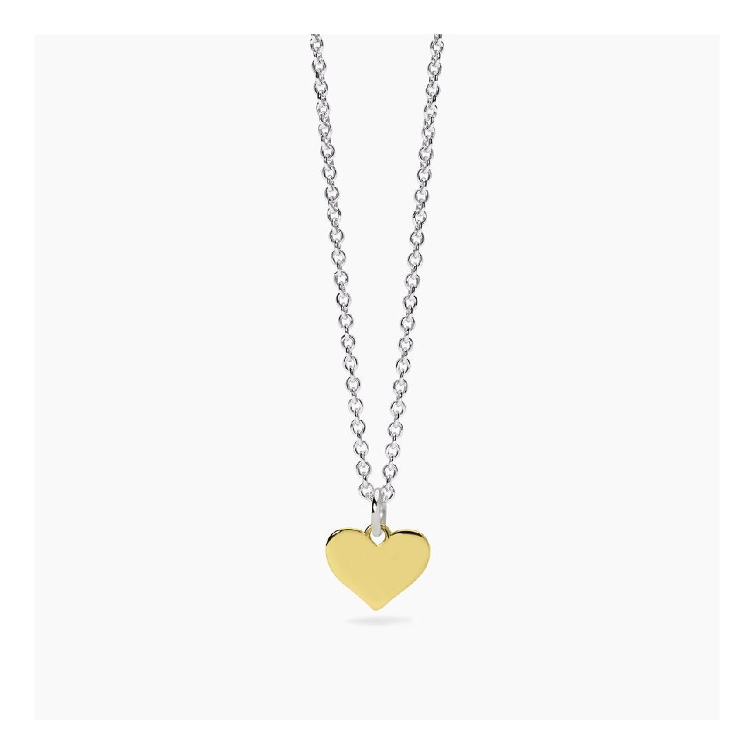 MABINA 553851 - Girocollo in argento 925/°°° e oro 9Kt