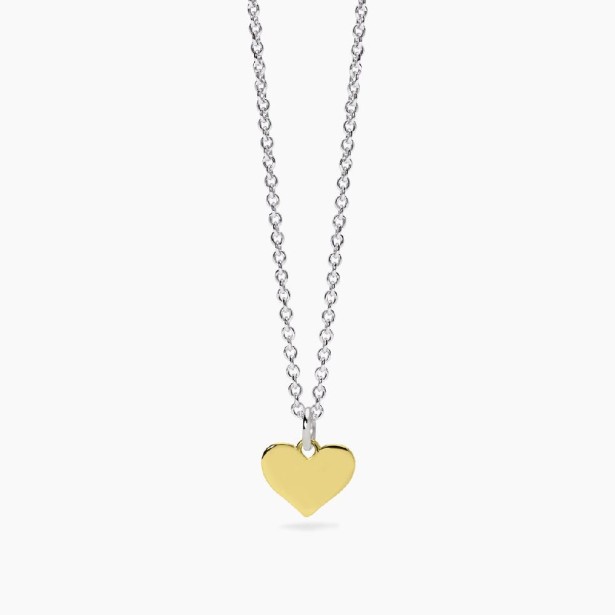 MABINA 553851 - Girocollo in argento 925/°°° e oro 9Kt