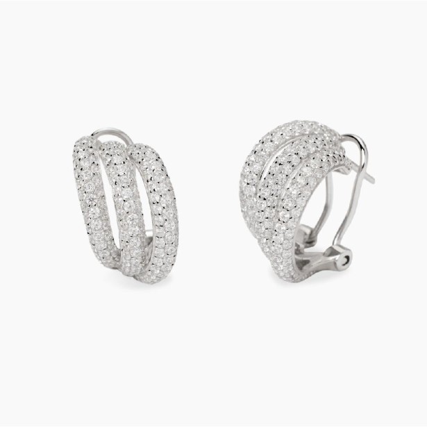 MABINA 563921 Orecchini con zirconi