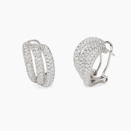 MABINA 563921 Orecchini con zirconi