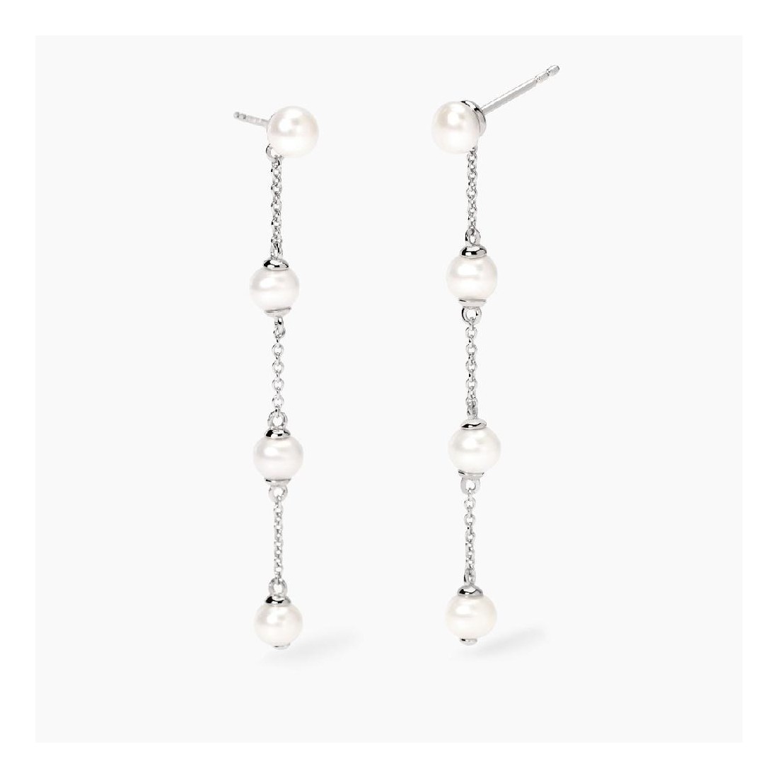 MABINA 563935 - Orecchini in argento 925/°°° e perle coltivate