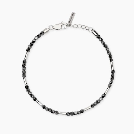 MABINA 534117 - Bracciale in argento 925/°°° bambù ed ematite