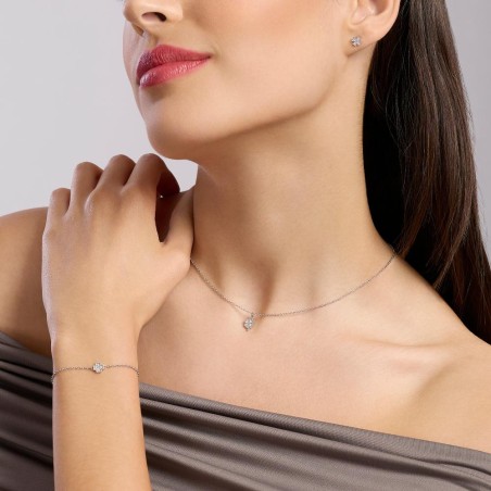 MABINA 534070 - Bracciale in argento 925/°°°  e diamanti lab-grown