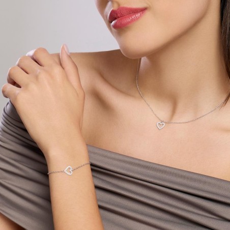 MABINA 534071 - Bracciale in argento 925/°°°  e diamanti lab-grown