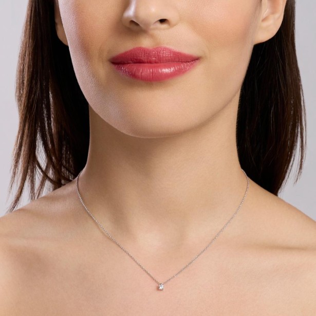 MABINA 553803  - Girocollo in argento 925/°°°  e diamanti lab-grown