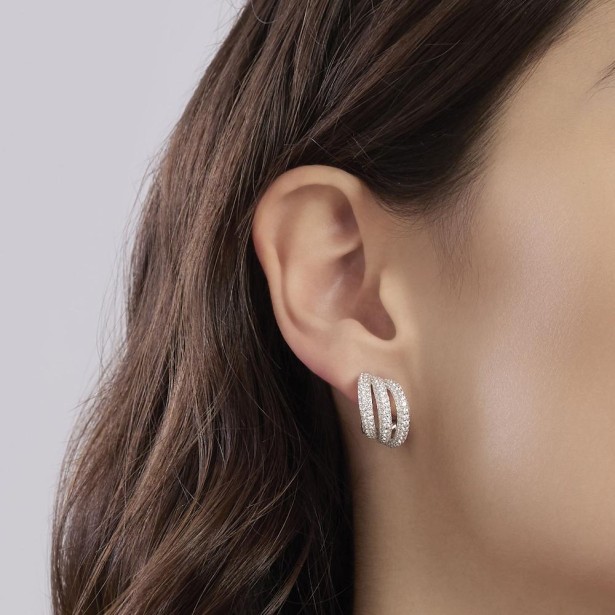 MABINA 563921 Orecchini con zirconi